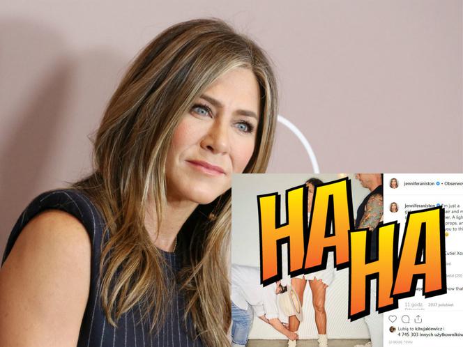 Jennifer Aniston na Instagramie