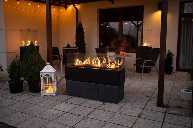 Ogrzewacz gazowy PATIO HORIZONTAL marki Kratki