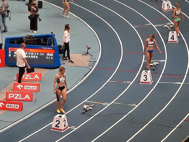 Kornelia Lesiewicz przebojem wdarła się do polskiej czołówki w biegu na 400 metrów.