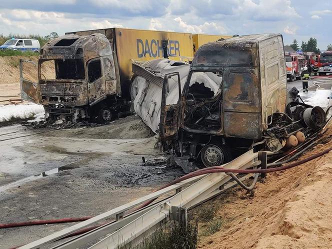 Wypadek koło Częstochowy na DK1. Ponad 30 osób rannych