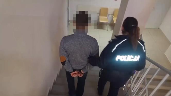 Pedofil w rękach policji