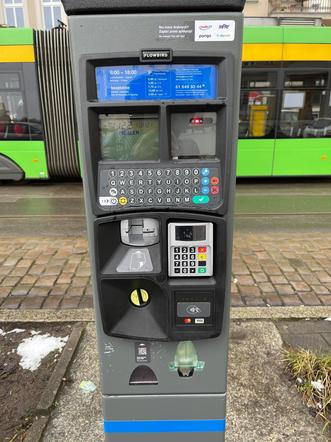 Nowy parkomat SPP Poznań