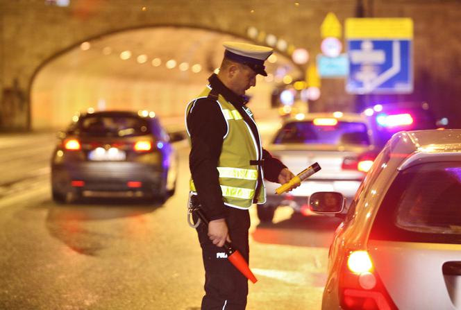 kontrola, policja, trzeźwość, alkomat