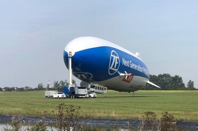 Sterowiec Zeppelin ZF Wrocław