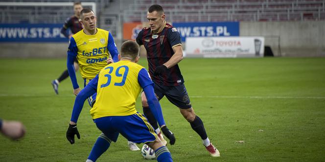 Pogoń Szczecin - Arka Gdynia 2:2 w zimowym sparingu