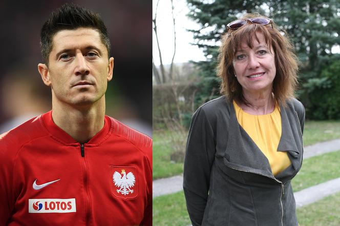 Robert Lewandowski i mama Iwona