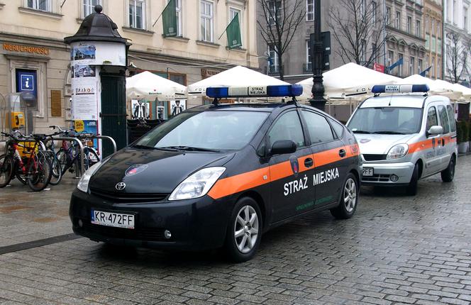 Kraków. Najpierw trąbił, później uderzył w radiowóz. Udawał, że nie wie o co chodzi