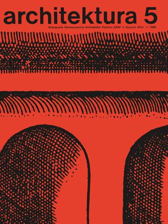Architektura 05/1969, Okładka