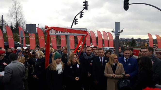 W uroczystości udział wzięli żona, córka oraz brat Pawła Adamowicza