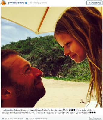 Córka Gwyneth Paltrow i Chrisa Martina idzie w ślady taty. Zobacz, jak śpiewa córka lidera Coldplay