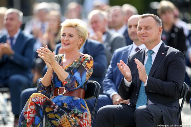 Para prezydencka na dożynkach