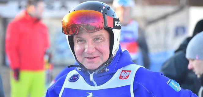 Andrzej Duda narty