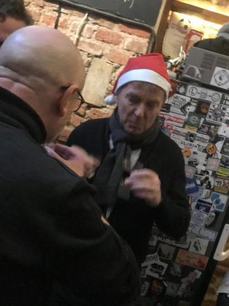 Zbigniew Boniek w knajpie
