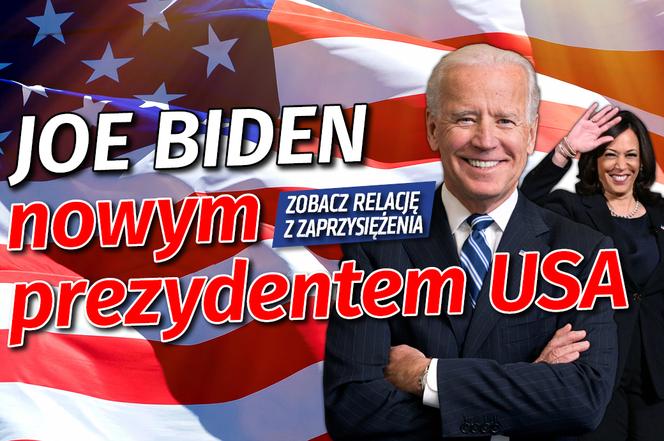 Joe Biden nowym prezydentem USA. Zobacz relację z zaprzysiężenia