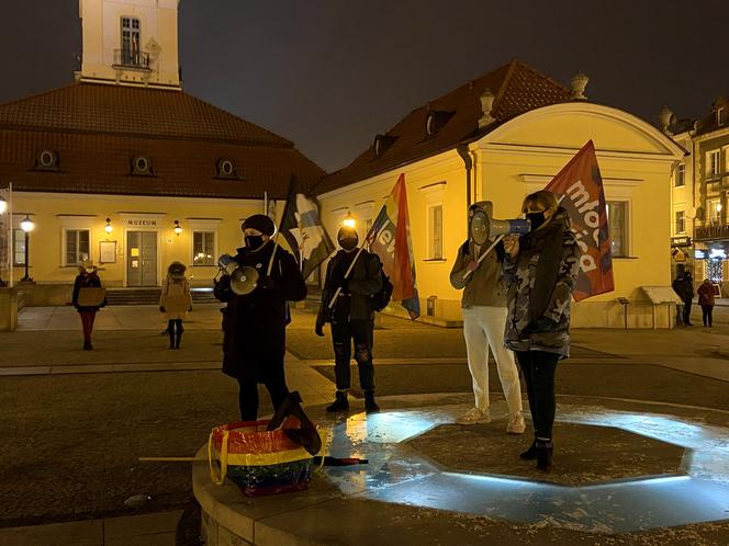 Strajk Kobiet przeciwko brutalności policji, Białystok, 2 grudnia 2020 r.