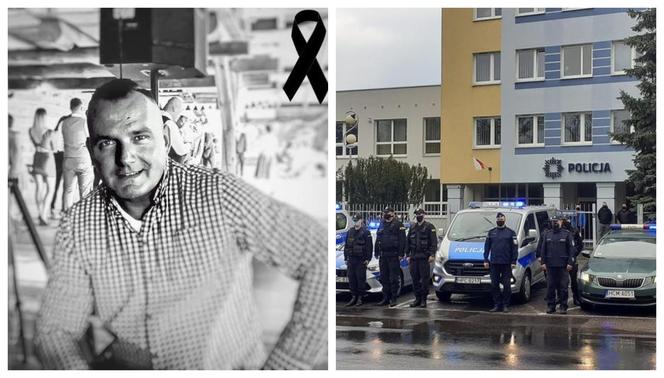 Tak policjanci z Torunia oddali hołd asp. Michałowi Kędzierskiemu z Raciborza
