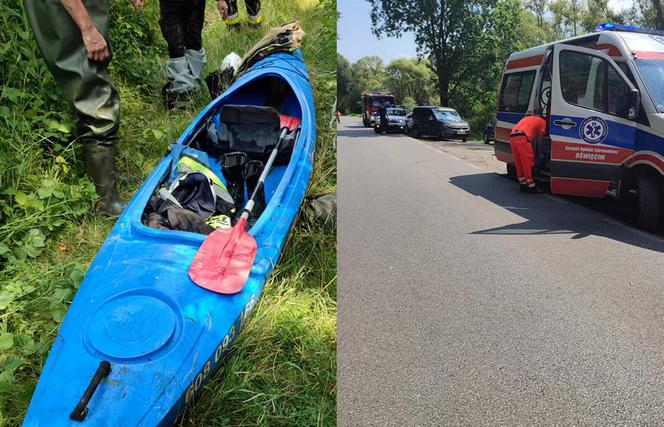 Skawa. Śmierć kajakarza na spływie! 46-latka porwał nurt rzeki