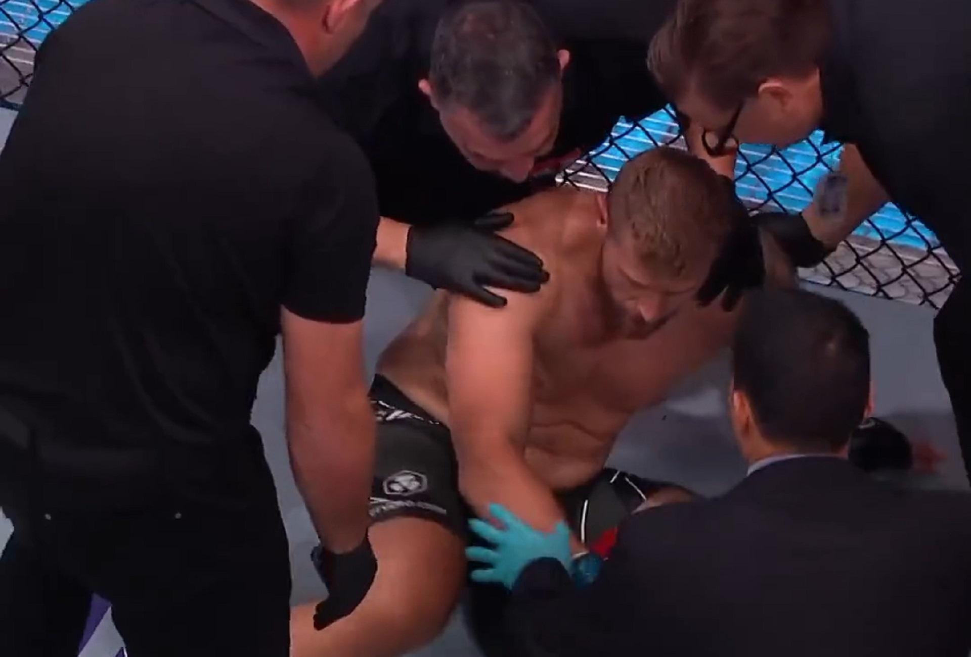 Polak brutalnie znokautowany na gali UFC w Singapurze Bolesna porażka