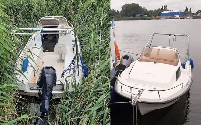 Gdańsk: Policja znalazła skradzioną łódź motorową. Złodzieje wciąż nieuchwytni