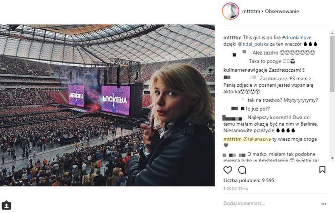 Gwiazdy na koncercie Beyonce w Warszawie Bachleda Curuś przytulona do