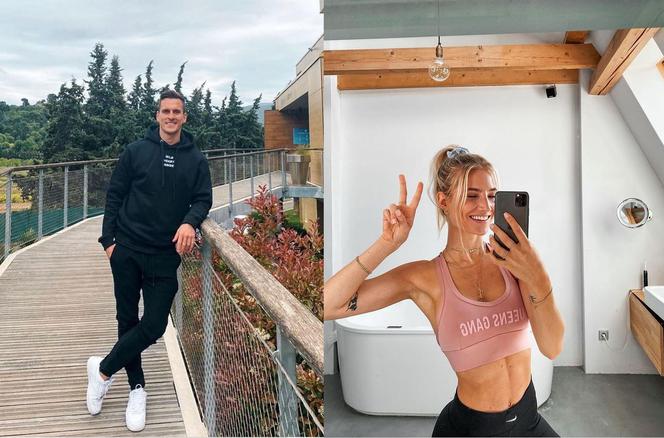 Arkadiusz Milik, Agata Sieramska