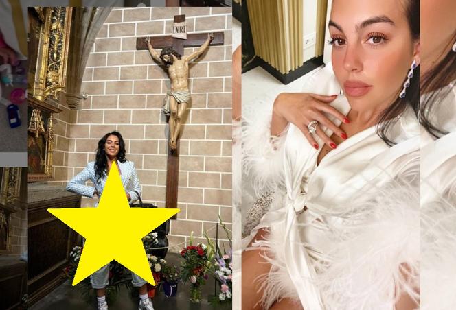 Georgina Rodriguez przy Krzyżu