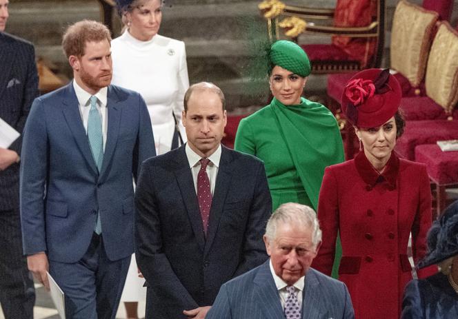 Meghan Markle, książę Harry, książę Karol, książę William, Kate Middleton