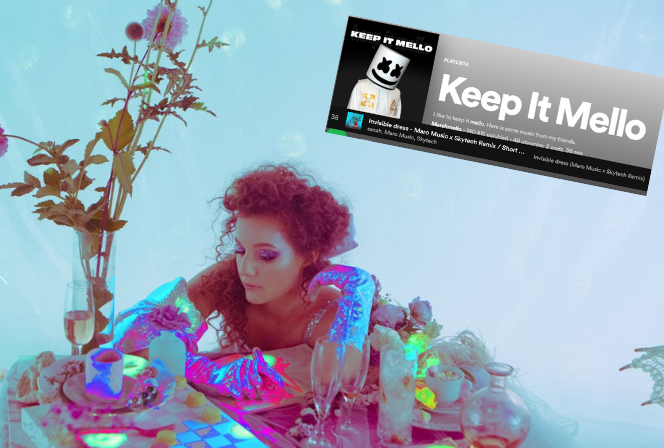 Sanah oczarowała Marshmello. Invisible Dress w wersji Maro Music i Skytecha podbija świat!