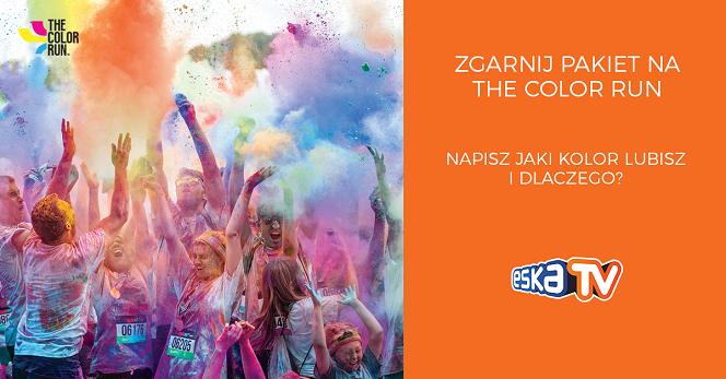 Regulamin Konkursu ESKA TV - Zgarnij podwójny pakiet na The Color Run!
