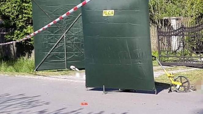 Wypadek w Krzemieniu Drugim. ZABIŁ pieszego i... ODJECHAŁ
