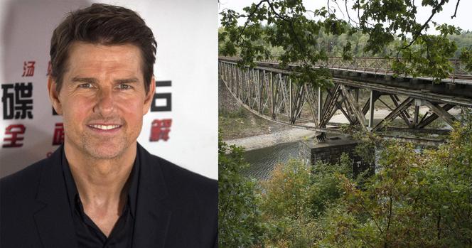 Tom Cruise i most w Pilchowicach