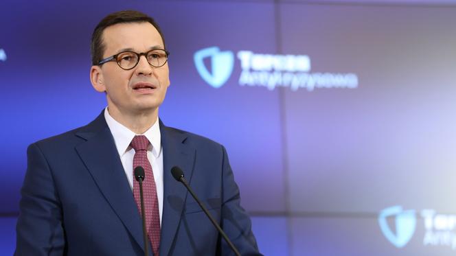 Premier Mateusz Morawiecki ogłosił czerwoną strefę w całej Polsce