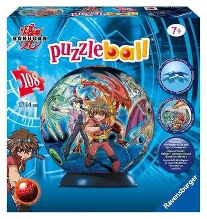 Puzzle dla 7-latka Kuliste Bakugan