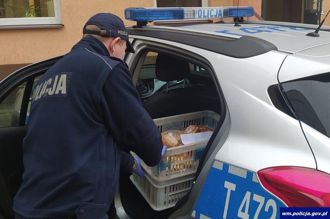 Kradzież pączków w Węgorzewie