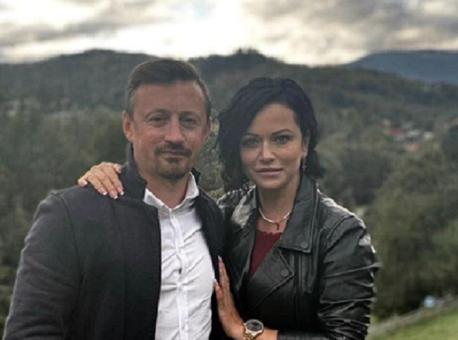 Adam Małysz i Izabela Małysz