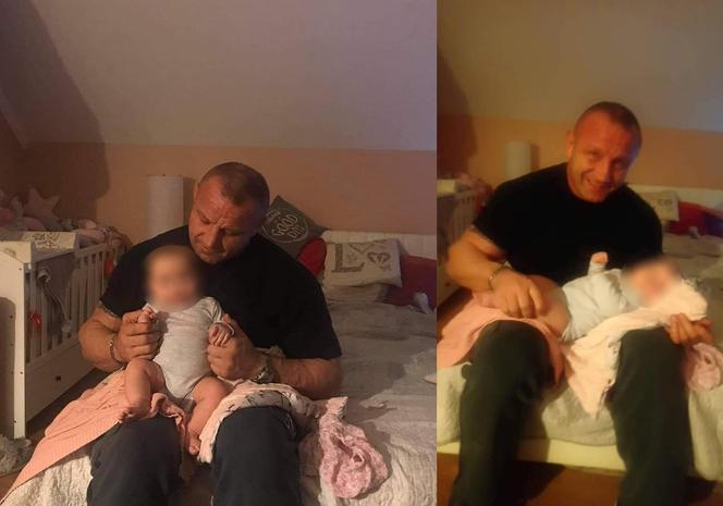 Mariusz Pudzianowski pokazał dziecko