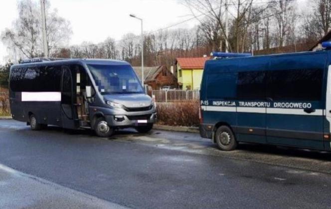Kierowca autokaru pod wpływem