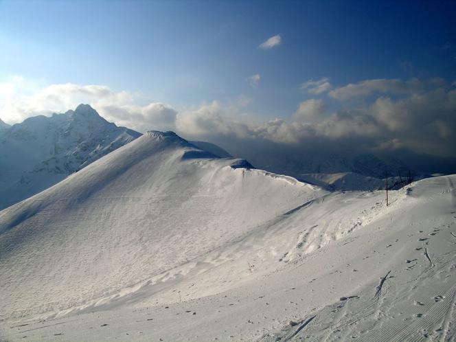 zima śnieg góry Tatry