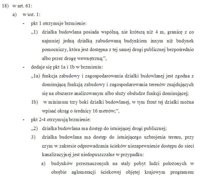 Fragment ustawy