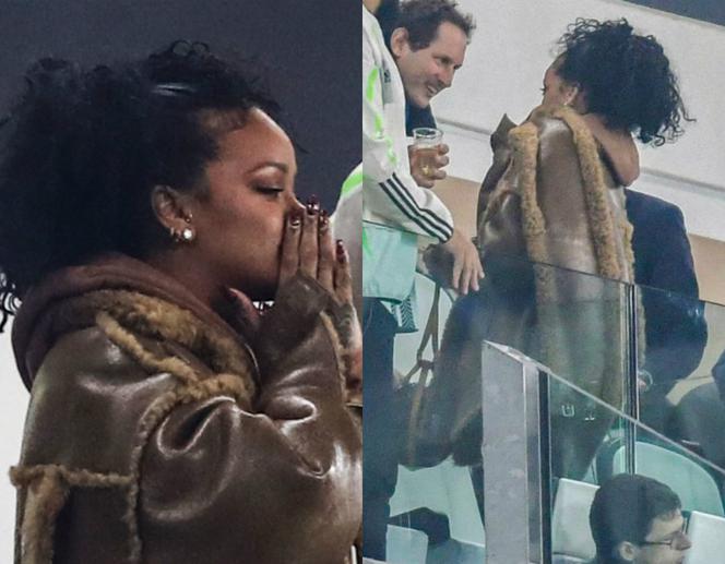Rihanna na meczu
