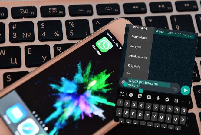 WhatsApp - TAJNE czcionki w komunikatorze zaskakują. Jak włączyć i jak wyglądają?