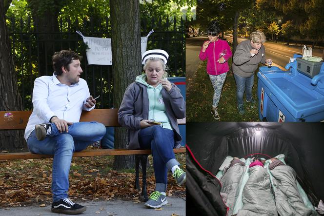 Tak wyglada prostest pod KPRM
