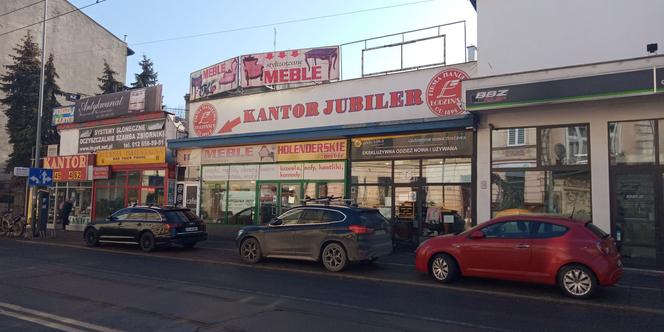 Szyldoza na ul. Kalwaryjskiej