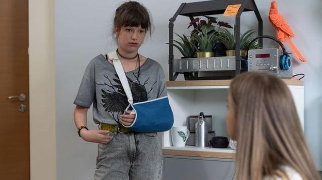 Na dobre i na złe odc. 784. Matylda (Amelia Czaja), Nina (Emilia Rostek)