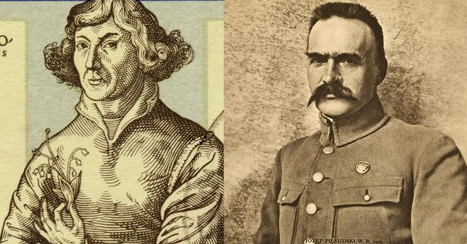Mikołaj Kopernik i Józef Piłsudski