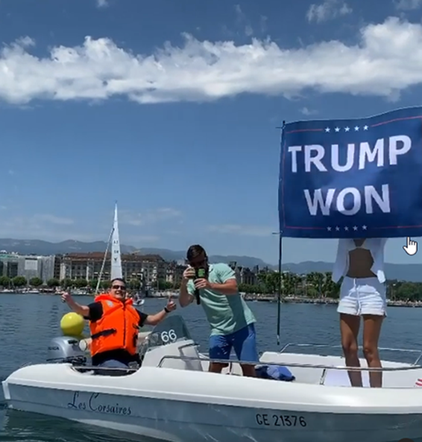 Szok! Bratanica Osamy Bin Ladena jest fanką Trumpa