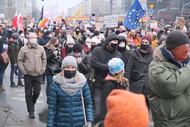 Strajk kobiet w Warszawie