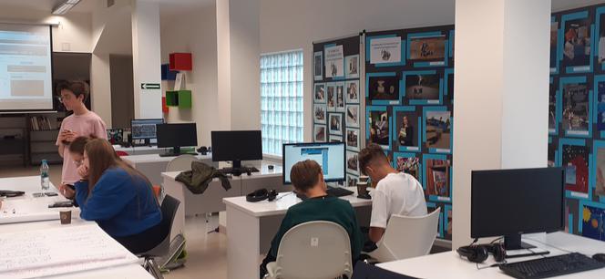 Warsztaty z tworzenia gry mobilnej w Przemyskiej Bibliotece Publicznej
