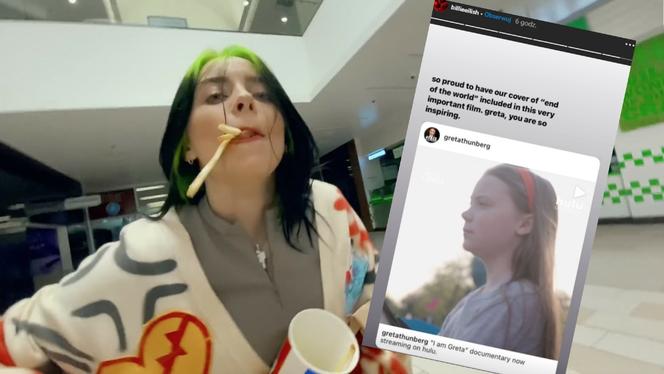 Billie Eilish i Greta Thunberg