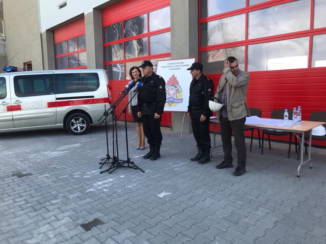 Nowa jednostka straży w strefie Dworzysko rośnie w oczach
